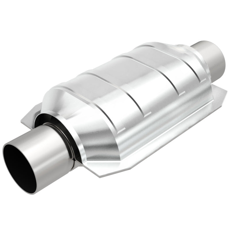 MagnaFlow Conv Univ 2.25in Inlet/Outlet Center/Center Oval 9inx6.5inx13in - GTR Auto