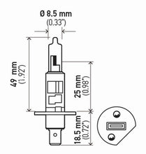 Load image into Gallery viewer, Hella H1 12V 55W Hella High Performance Xenon Bulb (Pair) - GTR Auto