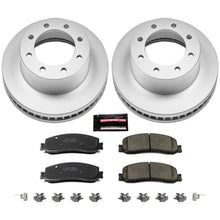 Load image into Gallery viewer, Power Stop 2012 Ford F-350 Super Duty Front Z17 Coated Brake Kit