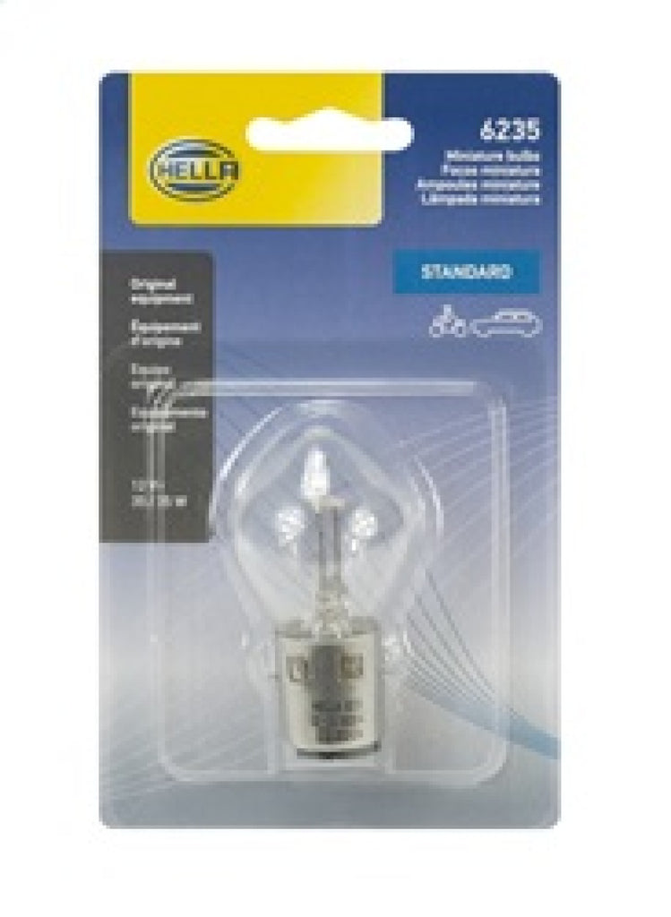 Hella Bulb 6235 12V 35/35W Ba20D B11 S2 Sb - GTR Auto