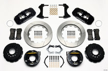 Load image into Gallery viewer, Wilwood AERO4 Rear P-Brake Kit 14.00in Mopar/Dana 2.36in Off w/Snap Ring Bearing