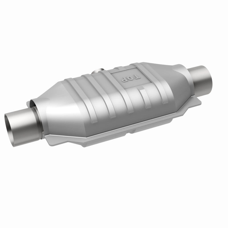 MagnaFlow Universal Catalytic Converter 2.5 Midbed O2 CA OBDII Ul