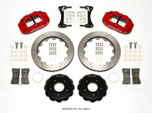 Load image into Gallery viewer, Wilwood Narrow Superlite 4R Front Hat Kit 12.88in Red 2007-Up Jeep Wrangler 140-13880-R