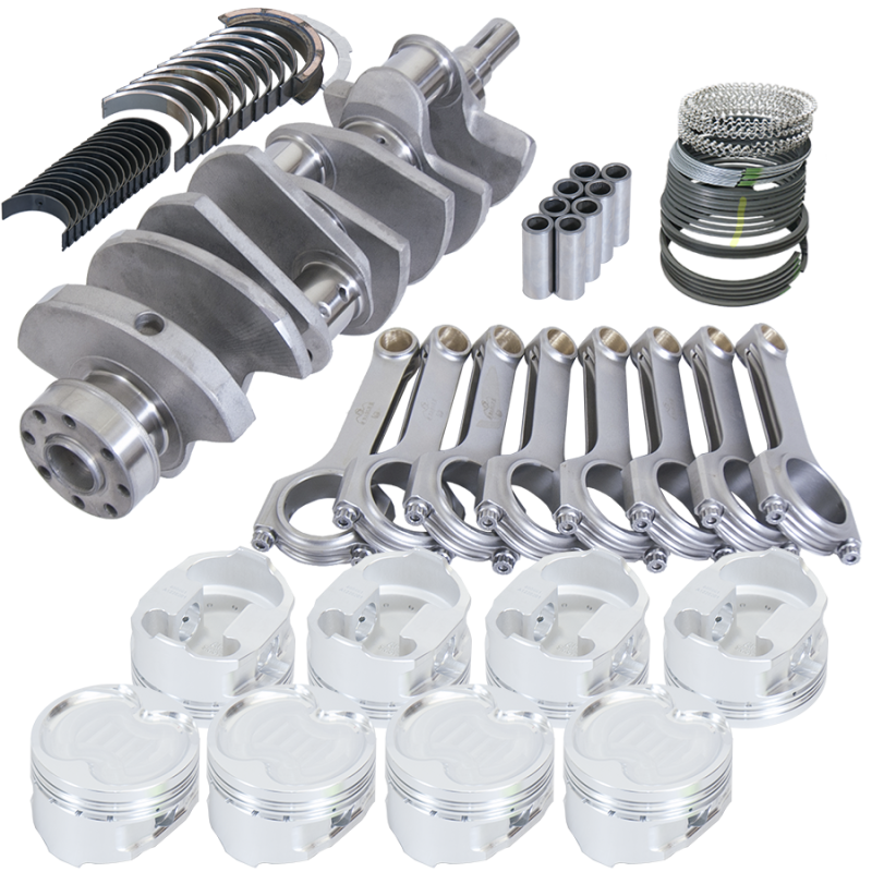 Eagle Ford 4.6L 4-Valve Heads Rotating Assembly Kit with 5.933in H-Beam - +.020 Bore - GTR Auto