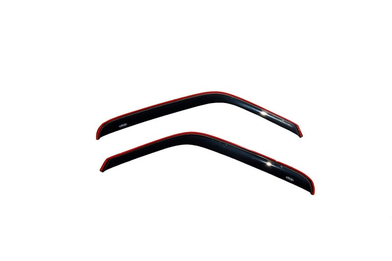 AVS 99-11 Ford Ranger (Fixed Window) Ventvisor In-Channel Window Deflectors 2pc - Smoke - GTR Auto