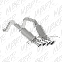 Load image into Gallery viewer, MBRP 14-19 Chevy Corvette V8 6.2L 3in T304 Dual Axle Back w/ 4in Quad Dual Wall Tips - GTR Auto
