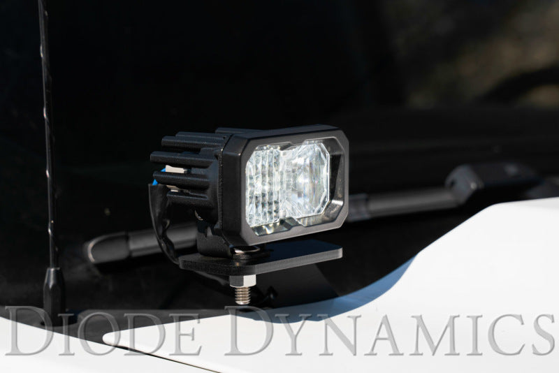 Diode Dynamics 14-19 Silverado/Sierra SS3 LED Ditch Light Kit - Pro White Combo - GTR Auto