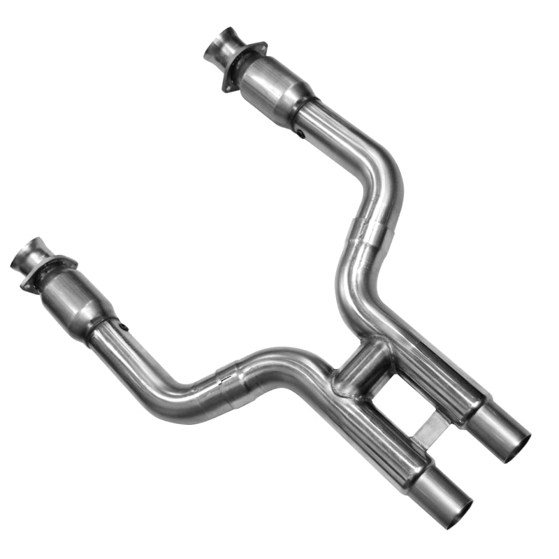 Kooks 11-14 Ford Mustang GT 5.0L 4V 3in x 2 3/4in OEM Exhaust GREEN Cat H Pipe Kooks HDR Req - GTR Auto