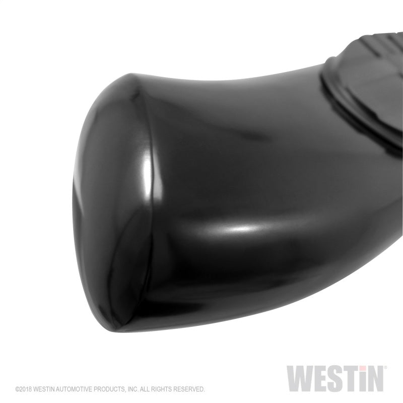 Westin 2019 Chevrolet Silverado/Sierra 1500 Crew Cab Non LD PRO TRAXX 5 Oval Nerf Step Bars - Black - GTR Auto
