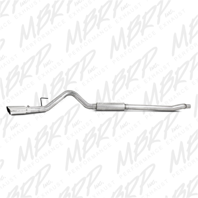 MBRP 11-13 Ford F-250/350/450 6.2L V8 Gas 4in Cat Back Single Side Alum Exhaust System - GTR Auto