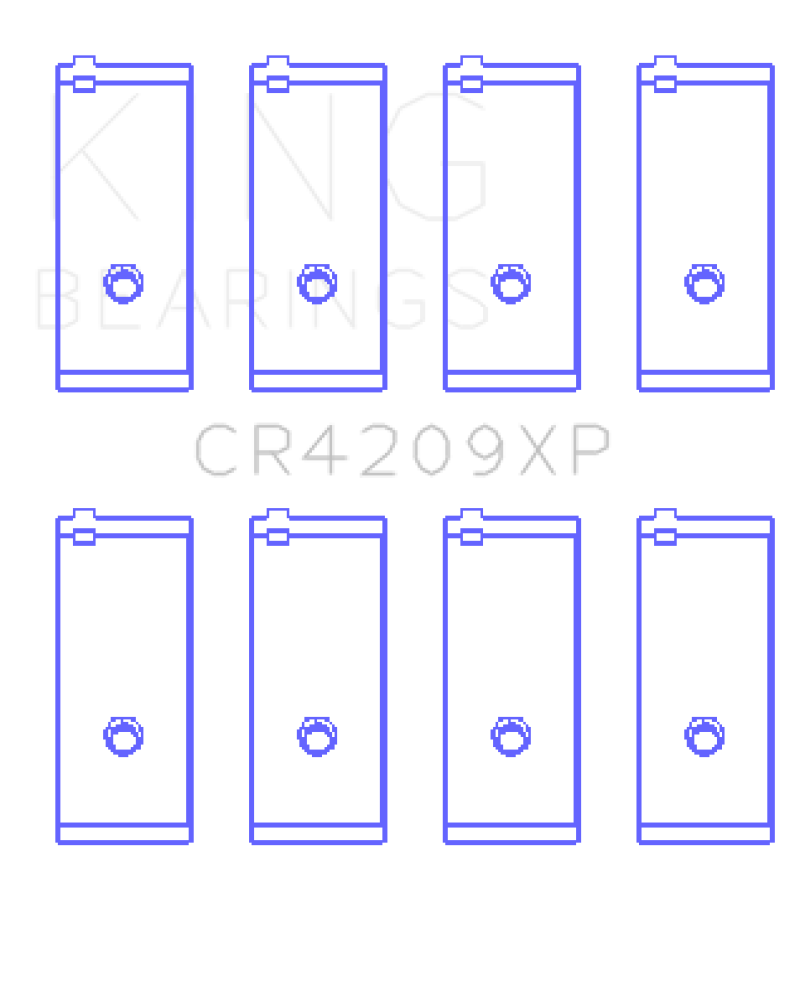 King Engine Bearings Toyota 3SGTE (Size STDX) Performance Rod Bearing Set