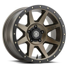 Load image into Gallery viewer, ICON Rebound 17x8.5 5x5.5 0mm Offset 4.75in BS Bronze Wheel - GTR Auto