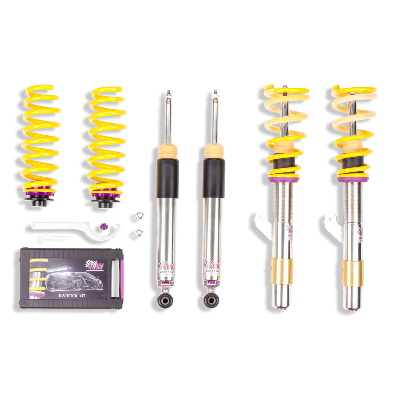 KW Coilover Kit V3 BMW 3 Series F30 6-Cyl w/o Electronic Suspension - GTR Auto