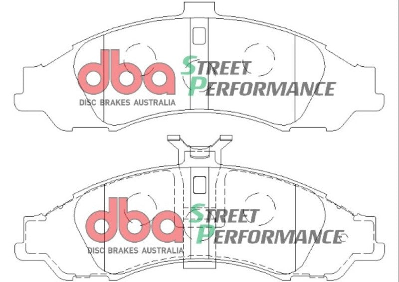DBA 04 Pontiac GTO SP500 Front Brake Pads - GTR Auto