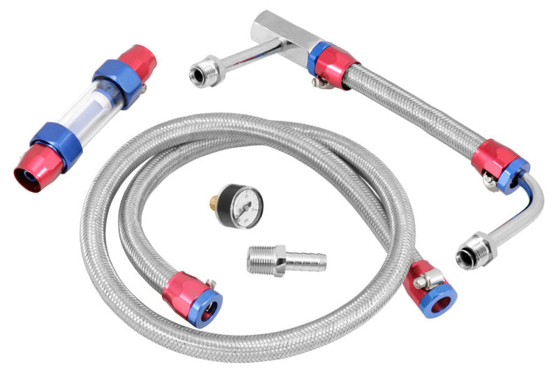 Spectre Dual Feed Fuel Line Kit - GTR Auto