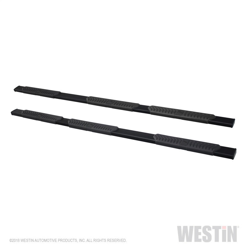 Westin 09-18 Dodge Quad Cab w/ 6.5ft Bed / Crew Cab w/ 5.5ft Bed R5 M-Series Nerf Step Bars - Black - GTR Auto