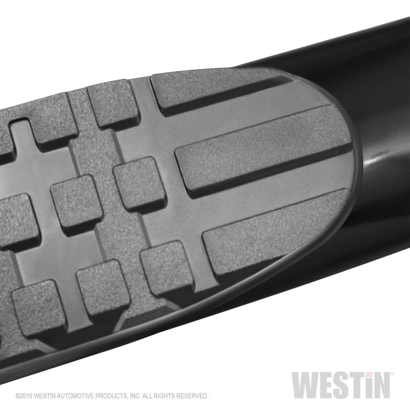 Westin 05-21 Toyota Tacoma Access Cab PRO TRAXX 4 Oval Nerf Step Bars - Blk - GTR Auto