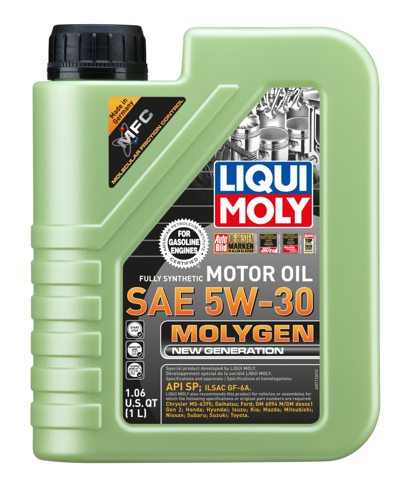 LIQUI MOLY 1L Molygen New Generation Motor Oil SAE 5W30 - GTR Auto