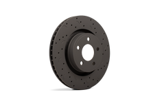 Load image into Gallery viewer, Hawk Talon 2005 Infiniti QX56 Akebono Front Caliper Drilled and Slotted Front Brake Rotor Set KHTC4965