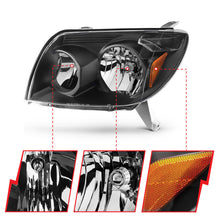 Load image into Gallery viewer, ANZO 2003-2005 Toyota 4Runner Crystal Headlights Black - GTR Auto