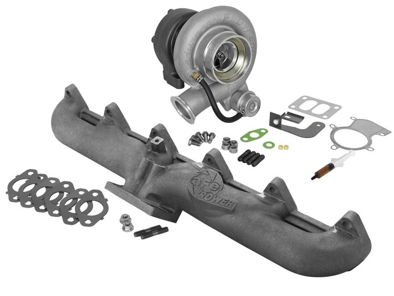 aFe Power Bladerunner Turbocharger w/ Exhaust Manifold  98.5-02 Dodge Diesel Trucks L6-5.9 (td) - GTR Auto