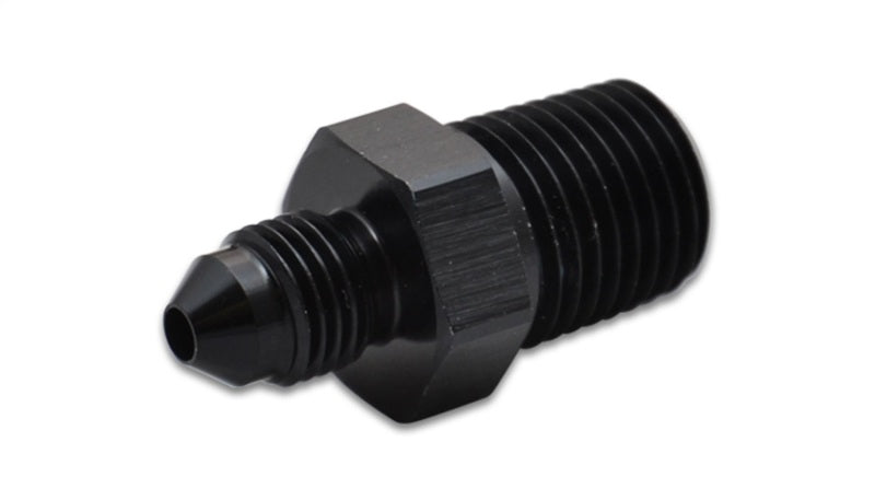 Vibrant Straight Adapter Fitting Size -3AN x 1/4in NPT - GTR Auto