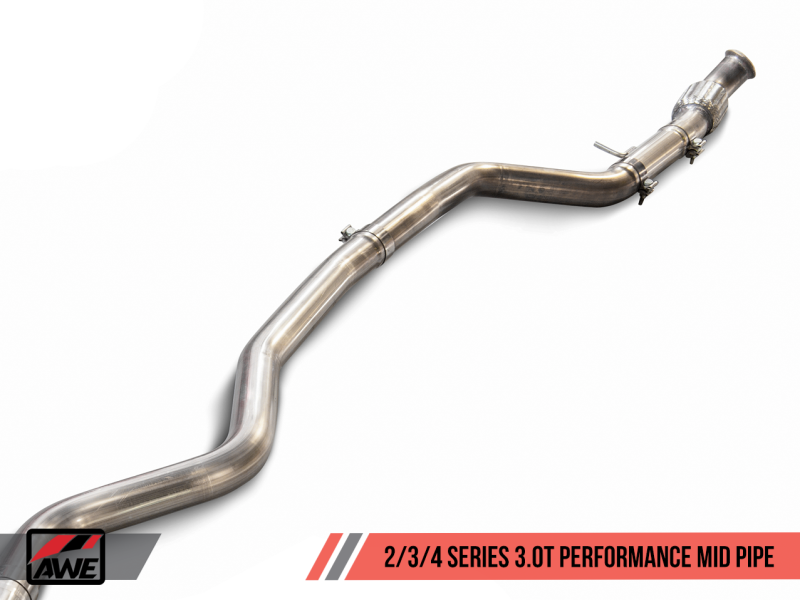 AWE Tuning BMW F3X 335i/435i Performance Mid Pipe - GTR Auto