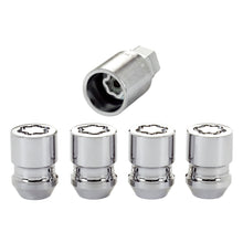 Load image into Gallery viewer, McGard Wheel Lock Nut Set - 4pk. (Cone Seat) M12X1.5 / 19mm &amp; 21mm Dual Hex / 1.28in. L - Chrome - GTR Auto