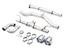 Load image into Gallery viewer, AWE Tuning Subaru BRZ/ Toyota GR86/ Toyota 86 Track Edition Cat-Back Exhaust- Chrome Silver Tips