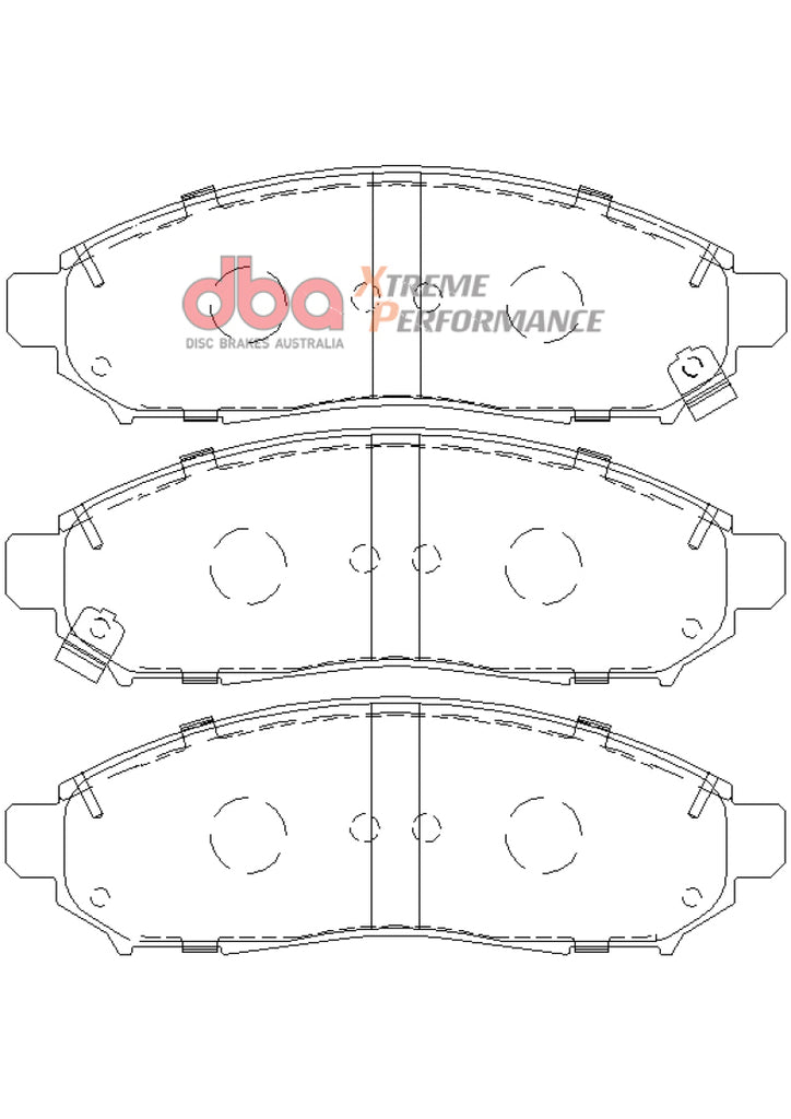 DBA 05-12 Nissan Pathfinder XP650 Front Brake Pads - GTR Auto