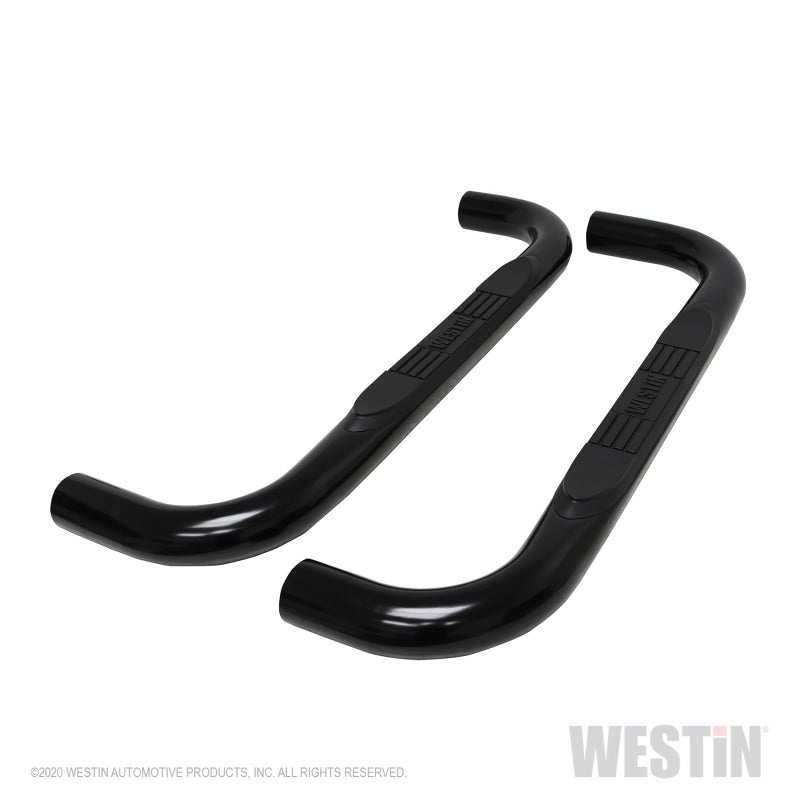 Westin 19-20 Chevy/GMC Silverado/Sierra 1500 Regular Cab E-Series 3 Nerf Step Bars - Black - GTR Auto