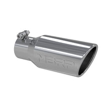 Load image into Gallery viewer, MBRP Universal Tip 4in OD 2.75in Inlet 10in Length Angled Rolled End T304 - GTR Auto