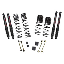 Load image into Gallery viewer, Skyjacker 2020 Jeep JL 4WD Rubicon Diesel 2.5in Dual Rate Long Travel Sus Lift Kit w/Blk Max Shocks