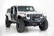 Load image into Gallery viewer, Addictive Desert Designs 2020 Jeep Gladiator JT Stealth Fighter Front Bump w/ Top Hoop &amp; Winch Mount - GTR Auto