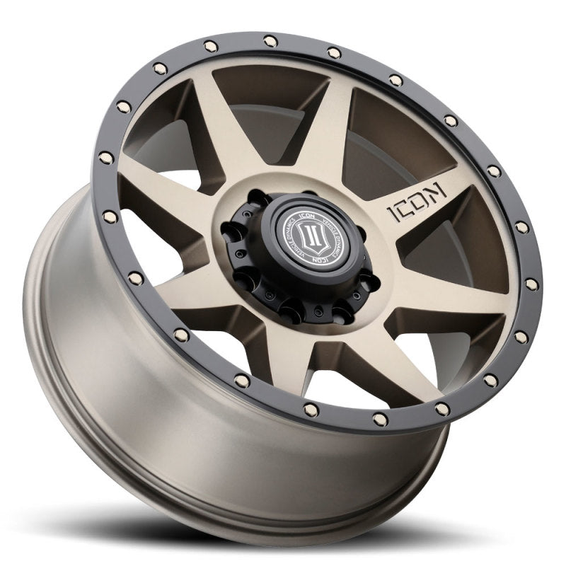 ICON Rebound 20x9 8x180 12mm Offset 5.5in BS Bronze Wheel - GTR Auto
