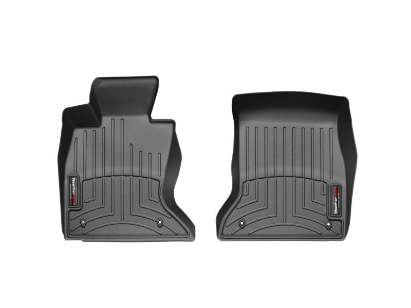 WeatherTech 11+ BMW 5-Series Front FloorLiner - Black - GTR Auto