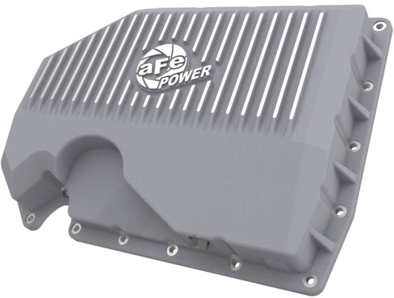 aFe 05-19 VW 1.8L/2.0L w/o Oil Sensor Engine Oil Pan Raw POWER Street Series w/ Machined Fins - GTR Auto