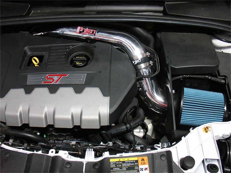 Injen 15-18 Ford Focus ST 2.0L (t) 4cyl Black Short Ram Intake w/MR Tech & Heat Shield - GTR Auto