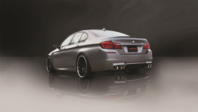 Corsa 2012-2017 BMW M5 F10 Polished Sport Axle-Back Exhaust - GTR Auto