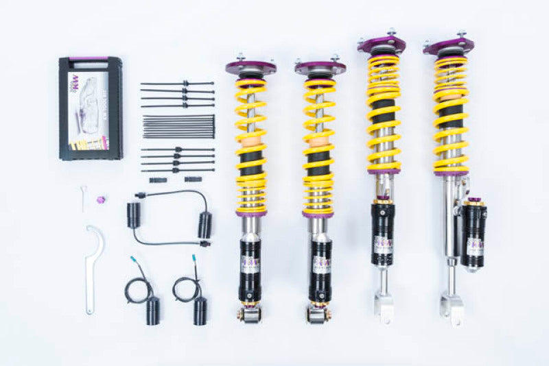 KW Coilover Kit V4 2013+ BMW M5/F10 (5L) Sedan with Electronic Suspension - GTR Auto