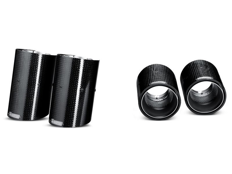 Akrapovic 07-13 BMW M3 (E90/E92/E93) Tail Pipe Set (Carbon) - GTR Auto
