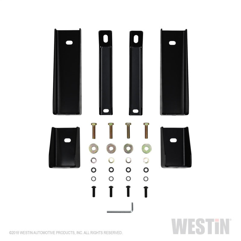 Westin 2019 Chevrolet Silverado/Sierra 1500 Crew Cab E-Series 3 Nerf Step Bars - SS - GTR Auto