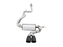 Load image into Gallery viewer, AWE Tuning Ford Focus ST Touring Edition Cat-Back Exhaust - Resonated - Diamond Black Tips