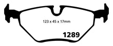 Load image into Gallery viewer, EBC 99-02 BMW Z3 2.5 Yellowstuff Rear Brake Pads - GTR Auto