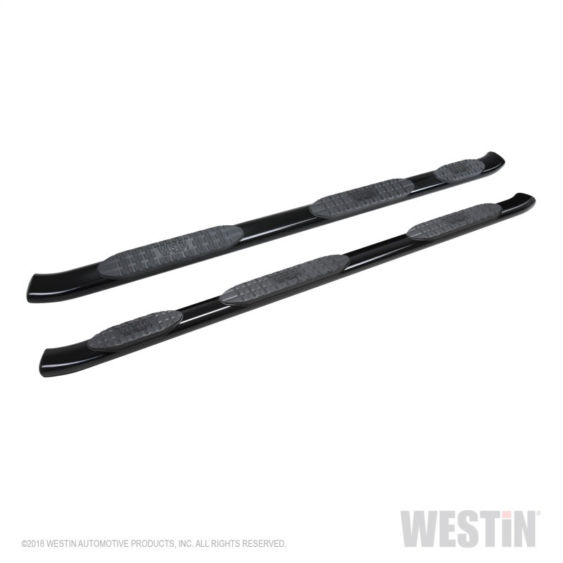 Westin 19-22 RAM 1500 Quad Cab 6.5ft Bed (Excl. Classic) PRO TRAXX 5 Oval W2W Nerf Step Bars - Blk - GTR Auto