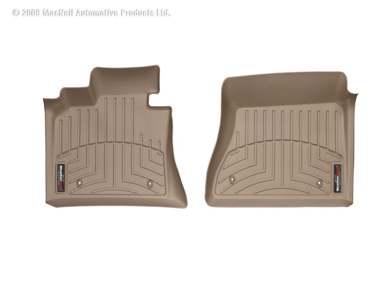 WeatherTech 07-13 BMW X5 Front FloorLiner - Tan - GTR Auto