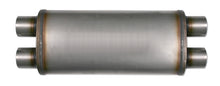 Load image into Gallery viewer, Diamond Eye Muffler 3-1/2in DL IN/DL OUT 22in BODY 28in OVERALL OVAL