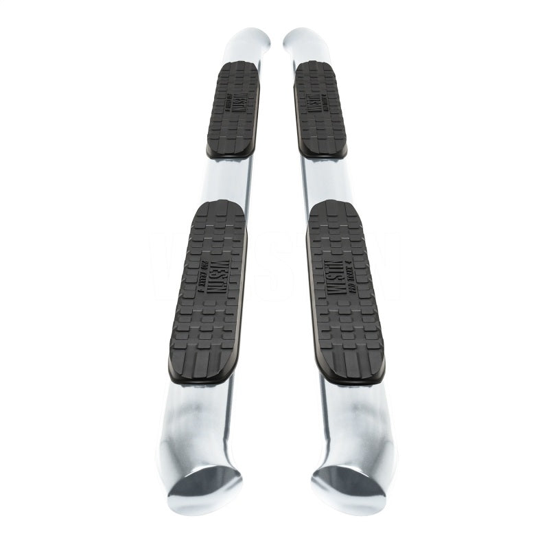 Westin 2022 Toyota Tundra Double Cab PRO TRAXX 4 Oval Nerf Step Bars - Stainless Steel - GTR Auto