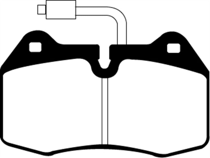 EBC 94-96 BMW 840 4.0 (E31) Greenstuff Front Brake Pads - GTR Auto