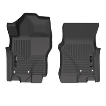 Load image into Gallery viewer, Husky Liners  2022 Nissan Frontier King Cab Ext. Cab/CC  WeatherBeater Black Front Floor Liners - GTR Auto